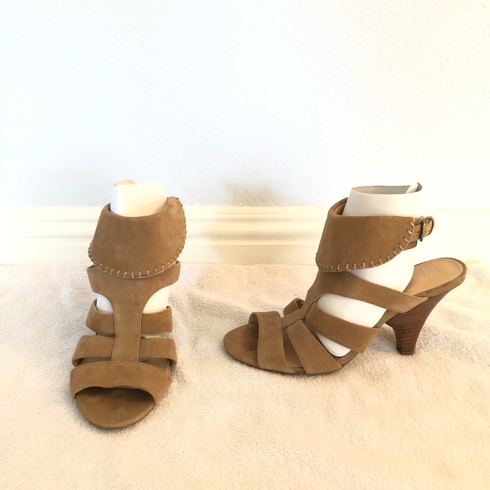 Nine West - Suede Heeled Sandals